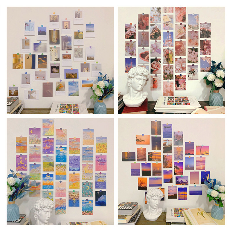 Photography Poster - 30Pcs 로맨틱 아트 포스터 스티커 사진