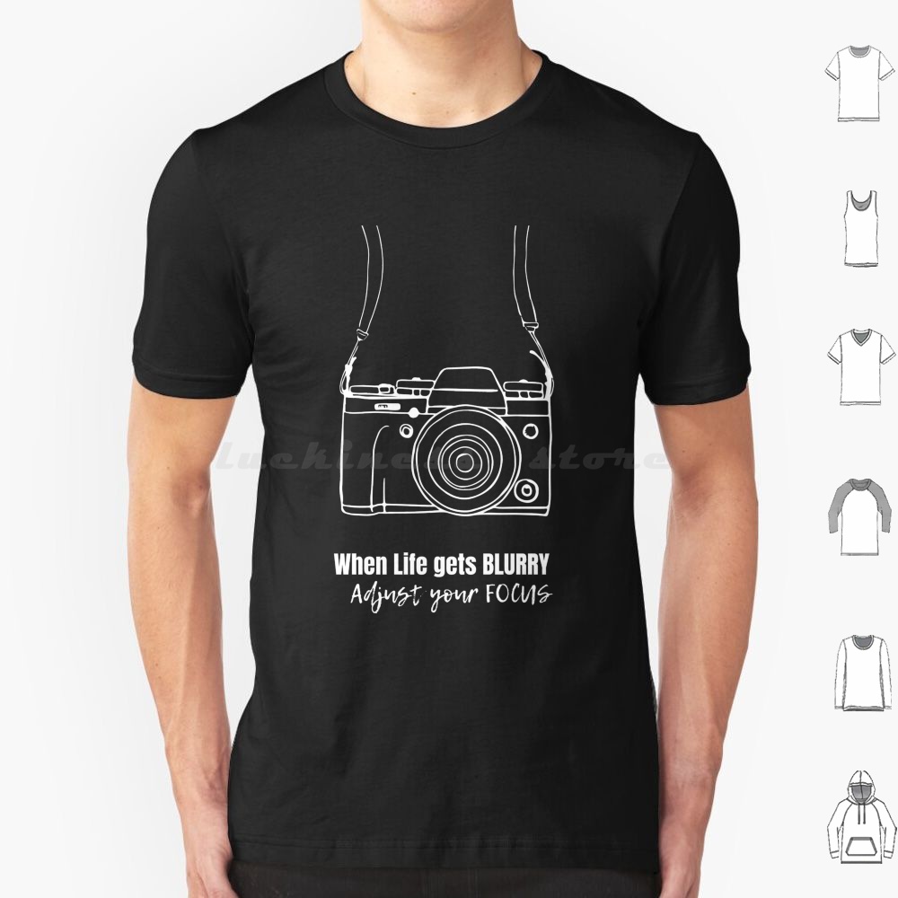 Photography Quotes Short - 사진 인스피로션 디자인 티셔츠 빅 사이즈