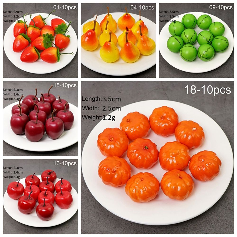 사진 소품 모형 공예품 장식품 홈 데코 인공 과일 인공 - Photography Of Food 리뷰 및 가격