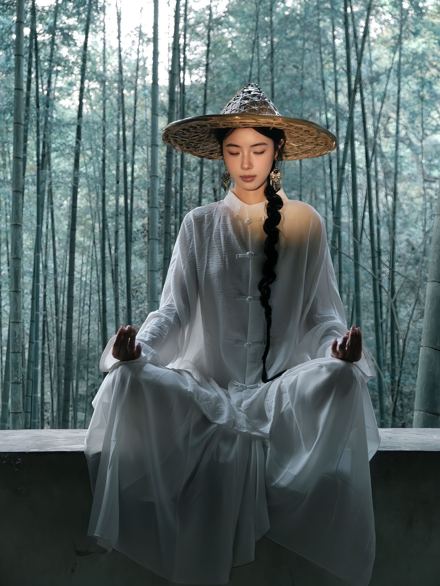 새로운 중국 스타일 당나라 정장 여성 여행 사진 미니멀 - Photography Zen 리뷰 및 가격