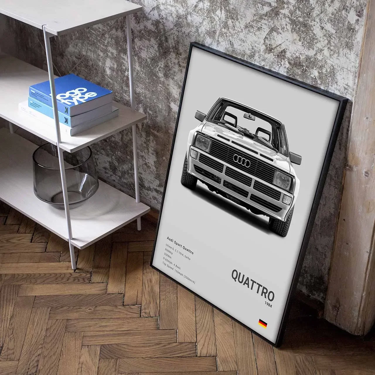 프레임리스, 1개 캔버스 그림 팝 독일 자동차 Rs3  - Photography Poster 리뷰 및 가격