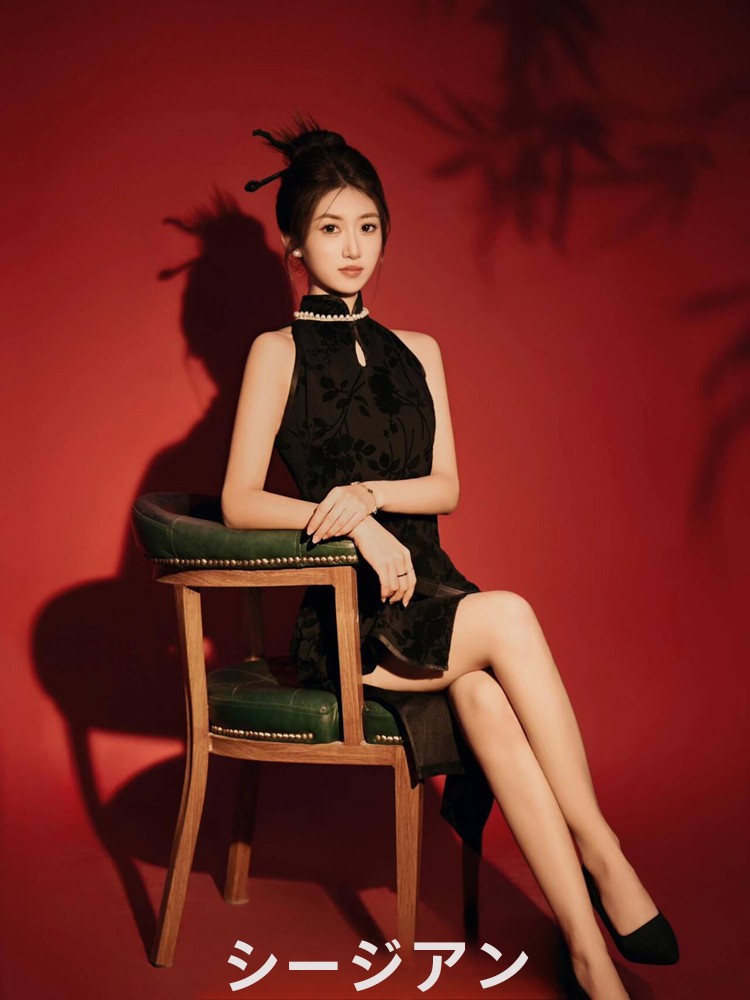 블랙 코스튬 스튜디오 테마 동양 미학 새로운 중국 스타 - Photography Aesthetic 리뷰 및 가격