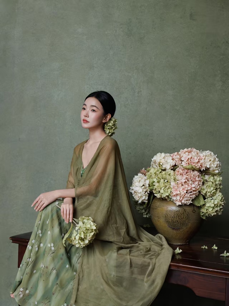 2026 새로운 그린 아트 사진 촬영 스튜디오 중국풍  - Photography Zen 리뷰 및 가격