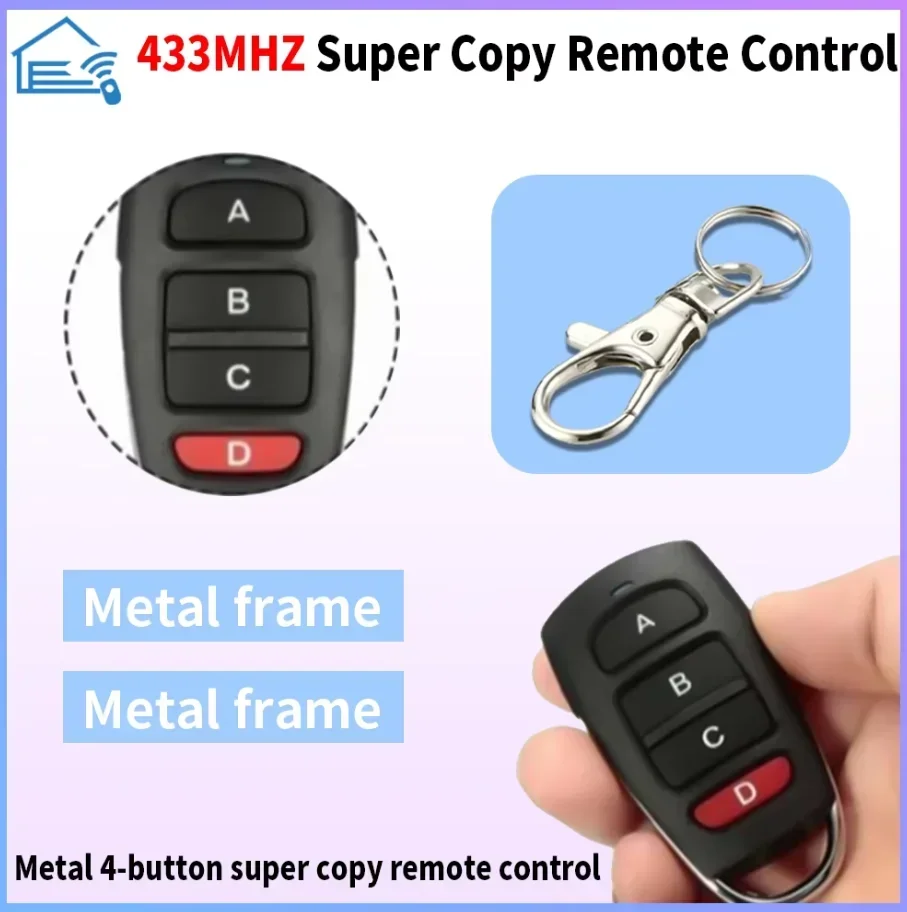 3PCS 433MHz 범용 차고 문 제어 리모컨 고정  - Remote Shutter Release 리뷰 및 가격