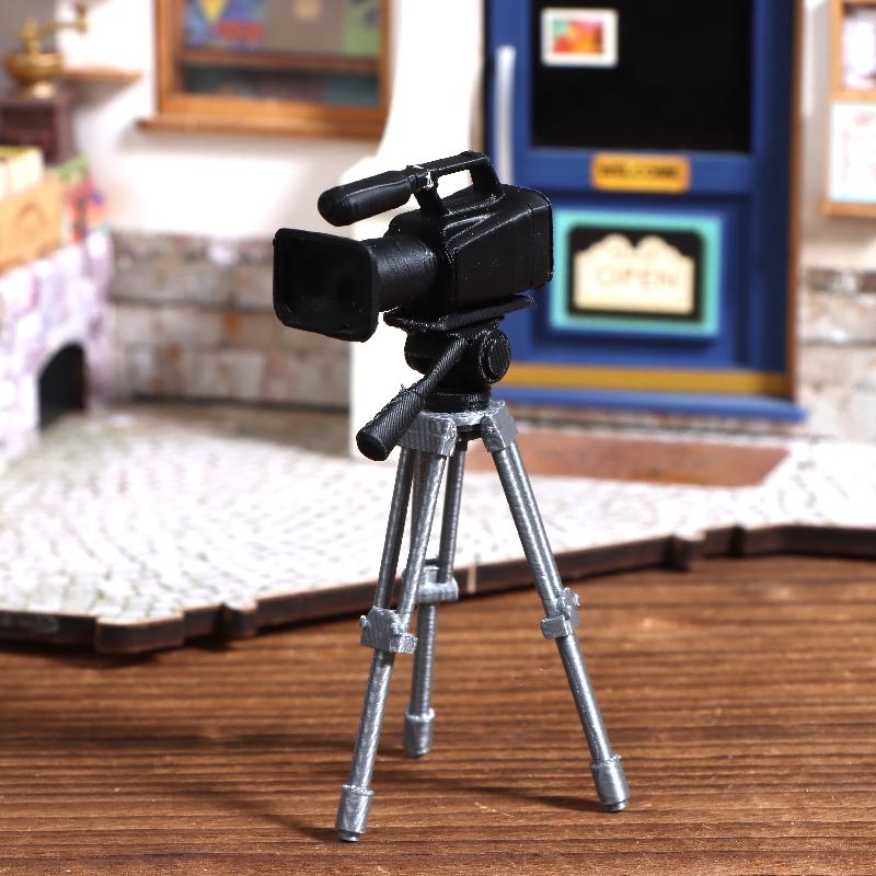 미니 비디오 카메라 삼각대 모델 1:12 스케일 인형  - Photography Product 리뷰 및 가격