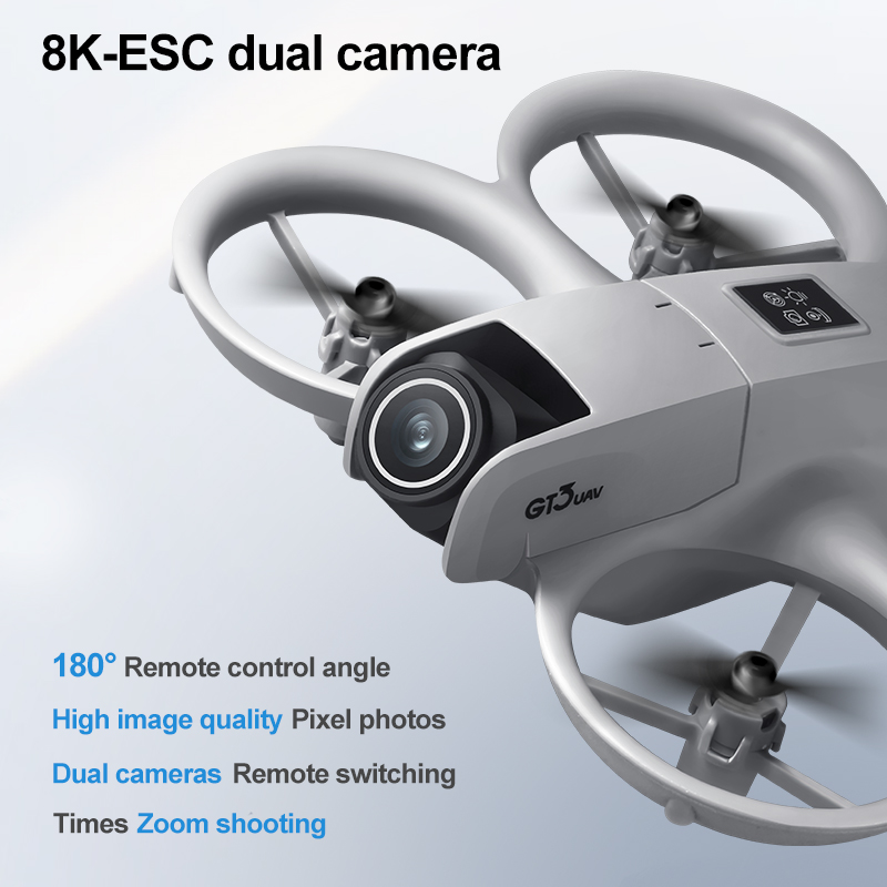 신형 GT3 스크린 탑재 미니 드론 8K HD 카메라  - Photography Product 리뷰 및 가격